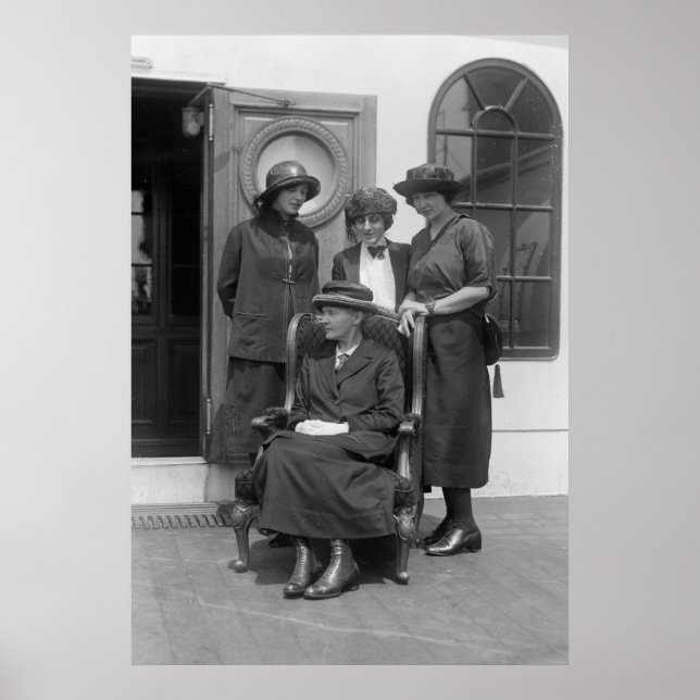 Madame Curie, tidigt 1900-talet Poster (Framsidan)