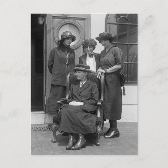 Madame Curie, tidigt 1900-talet Vykort (Framsida)