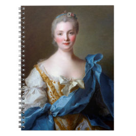 Madame de la Porte 1754 Tack Anteckningsbok
