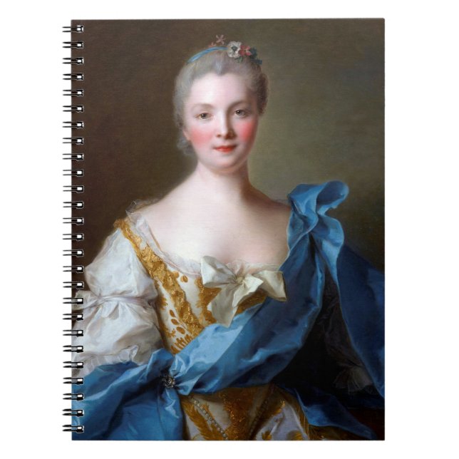 Madame de la Porte 1754 Tack Anteckningsbok (Framsidan)