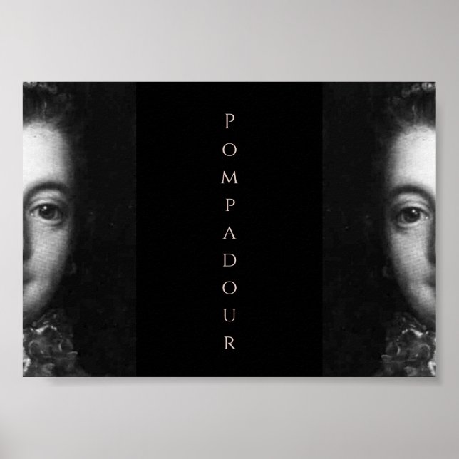 ♥ Madame de Pompadour baroque ♥ Poster (Framsidan)