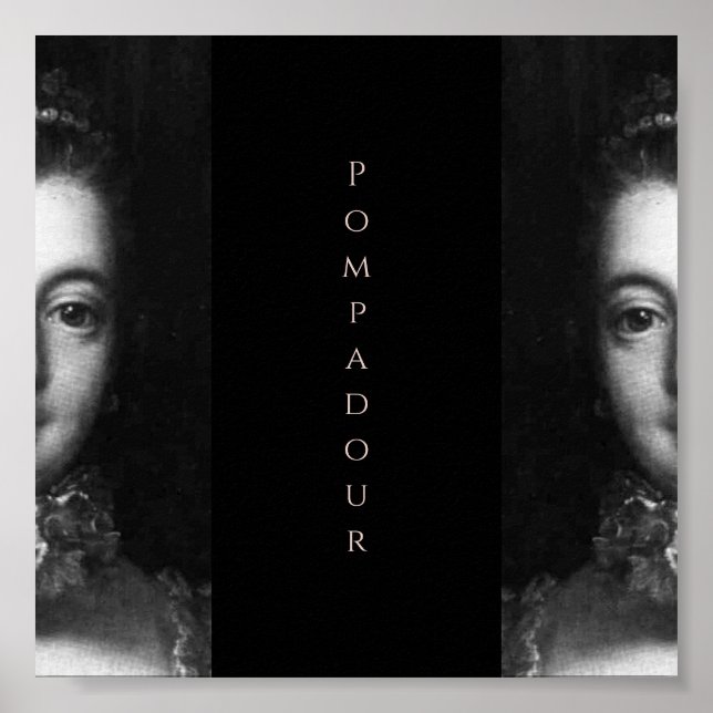 ♥ Madame de Pompadour baroque ♥ Poster (Framsidan)