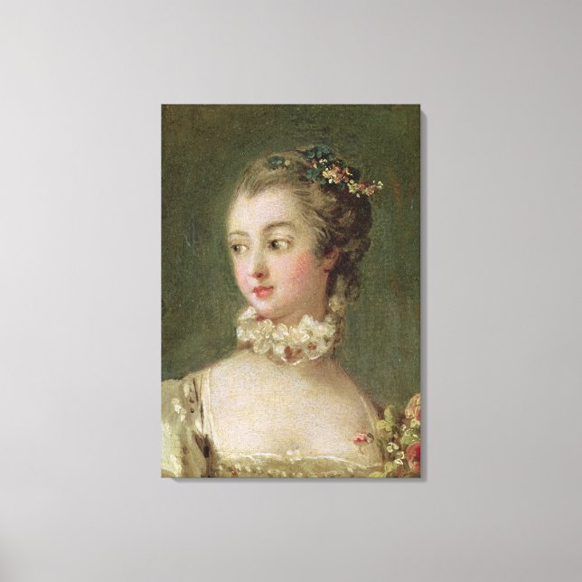 Madame de Pompadour Canvastryck (Framsida)
