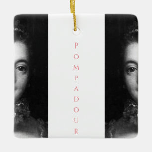 ♥ Madame de Pompadour ♥ Julgransprydnad Keramik