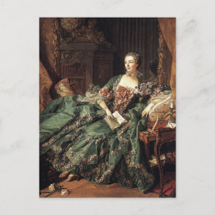 Madame de Pompadour Vykort