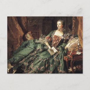 Madame de Pompadour Vykort