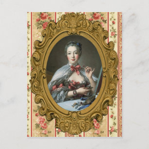Madame de Pompadour Vykort