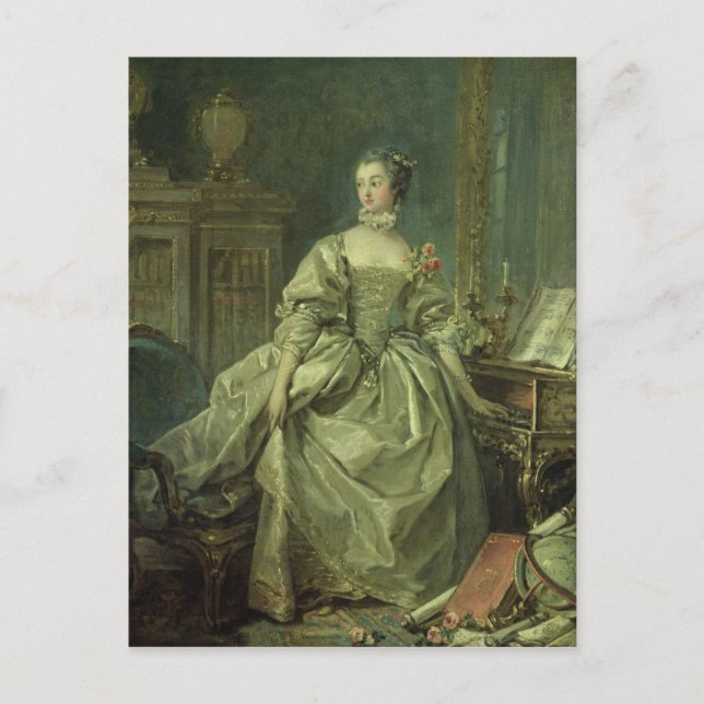 Madame de Pompadour Vykort (Framsida)