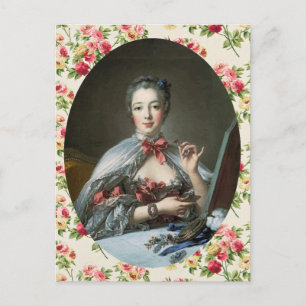 Madame de Pompadour Vykort