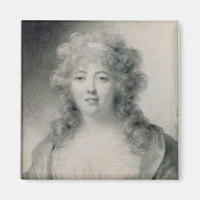 Madame de Stael 1810 Magnet (Framsidan)