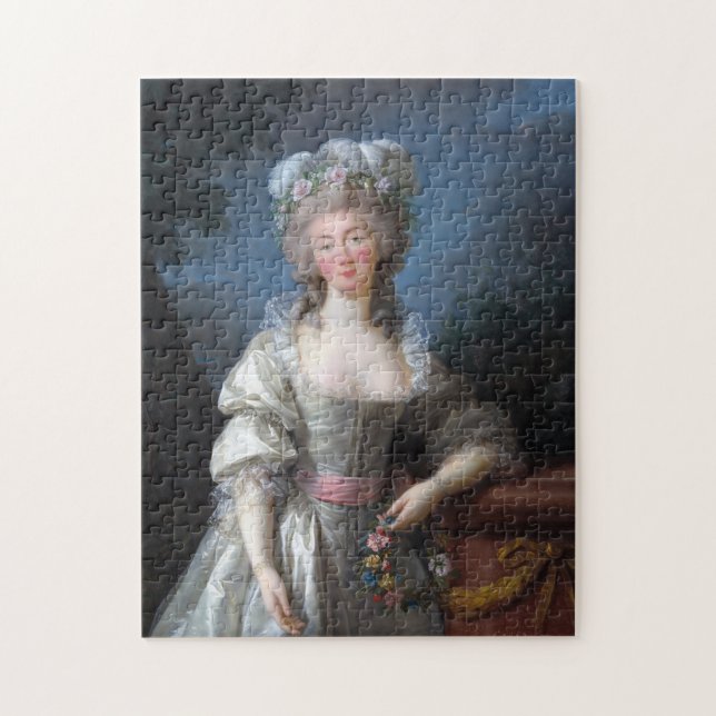 Madame du Barry 1782 av Elisabeth Brun Pussel (Vertikal)