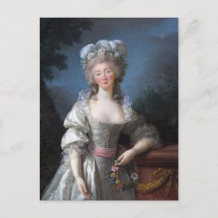 Madame du Barry 1782 av Elisabeth Brun Vykort
