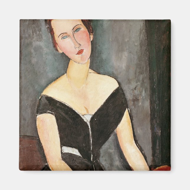 Madame G. van Muyden, 1917 Magnet (Framsidan)