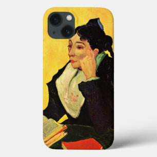 Madame Ginoux med böcker av Vincent van Gogh