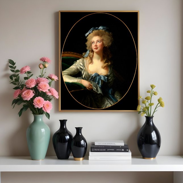 Madame Grand av Elisabeth Louise Vigée Le Brun Poster (Skapare uppladdad)