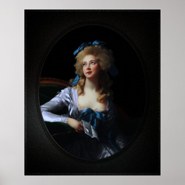 Madame Grand by Elisabeth Louise Vigee Le Brun Poster (Framsidan)