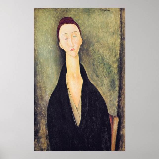 Madame Hanka Zborowska, 1918 Poster (Framsidan)