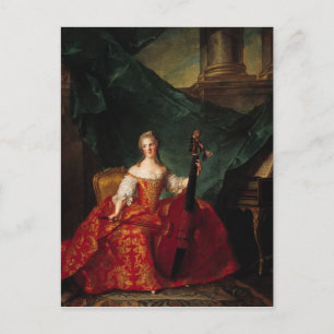 Madame Henriette de Frankrike i domstolen Vykort