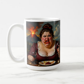 “Madame Lava-Cake” - Hon exploderar när som helst Kaffemugg