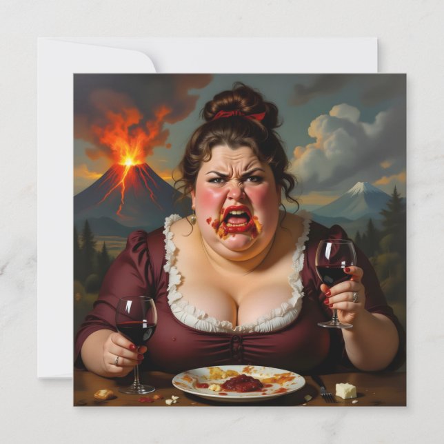 “Madame Lava-Cake”- She Blows At A Moments Notice (Framsida)