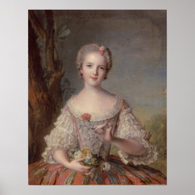 Madame Louise de France – Jean-Marc Nattier Poster (Framsidan)