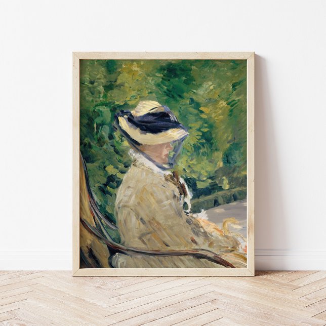 Madame Manet | Édouard Manet Poster (Skapare uppladdad)
