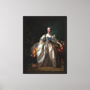 Madame Marguerite Bergeret Canvastryck