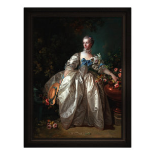 Madame Marguerite Bergeret Fototryck