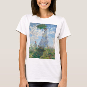 Madame Monet och Hennes son av Claude Monet T Shirt
