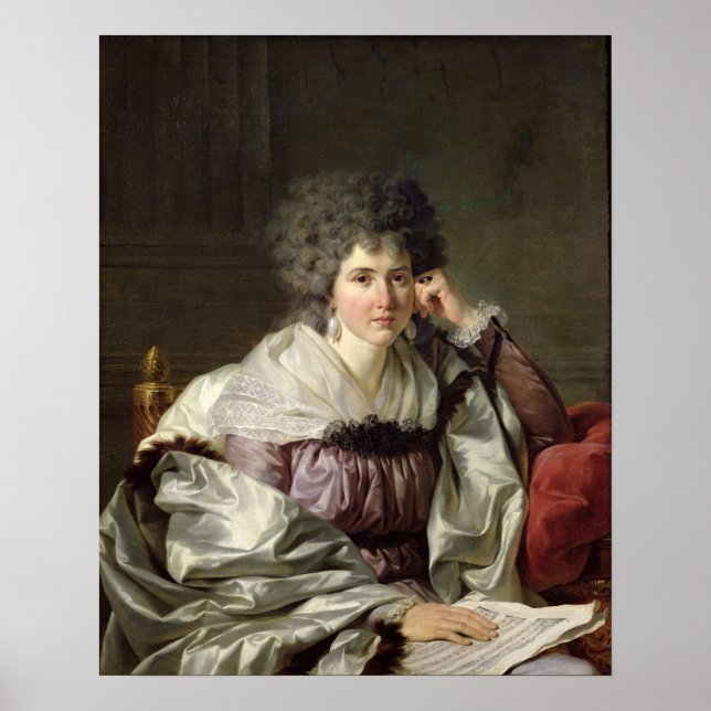 Madame Nicaise Perrin, nee Catherine Deleuze Poster (Framsidan)