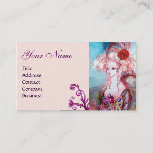 MADAME POMPADOUR Beauty,Salon,Spa,Makeup Artist Visitkort