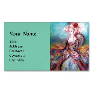 MADAME POMPADOUR ,Beauty,Salon,Spa,Makeup Artist Visitkortmagnet
