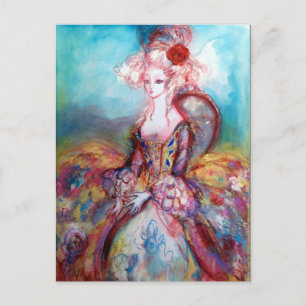 MADAME POMPADOUR INBJUDAN VYKORT