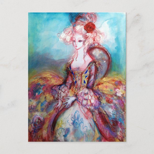 MADAME POMPADOUR INBJUDAN VYKORT (Framsida)