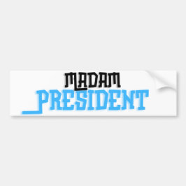 Madame president bildekal
