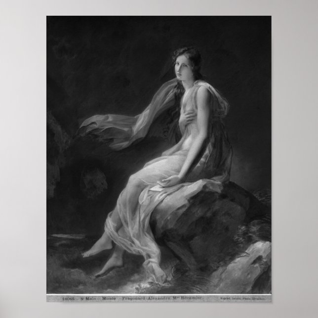 Madame Recamier Poster (Framsidan)