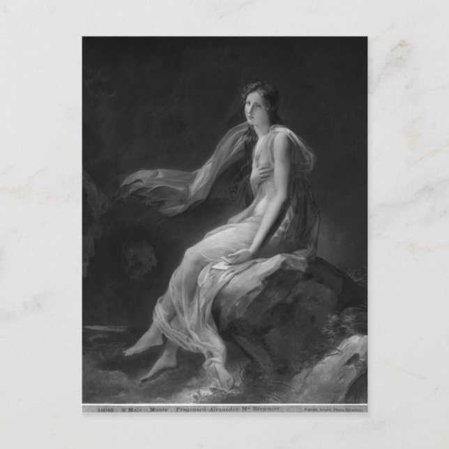 Madame Recamier Vykort (Framsida)