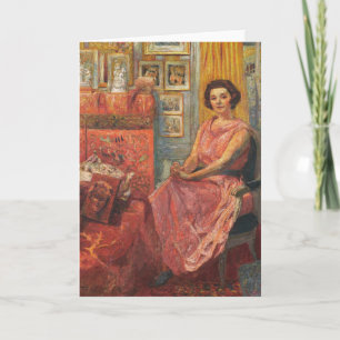 Madame Reine Bénard   Édouard Vuillard Kort