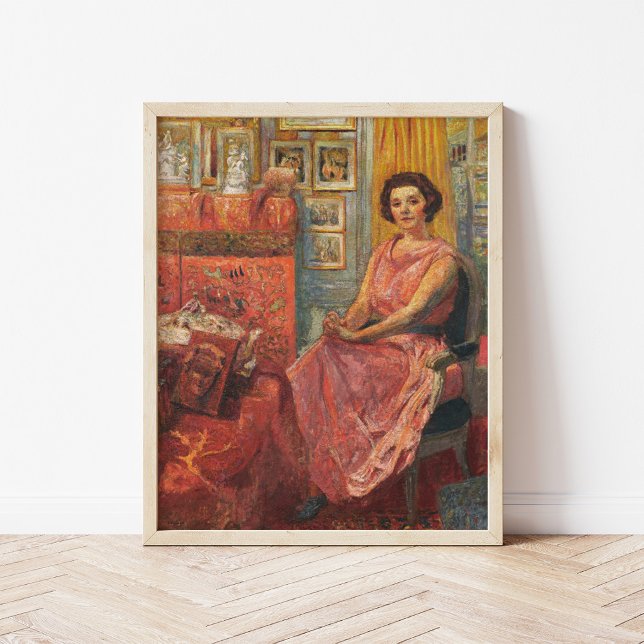 Madame Reine Bénard | Édouard Vuillard Poster (Skapare uppladdad)
