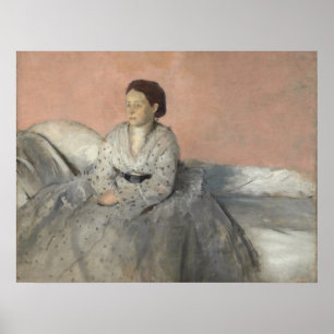 Madame René de Gas - Edgar Degas Fine Art Poster