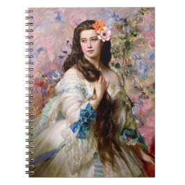Madame Rimsky med blommor Anteckningsbok