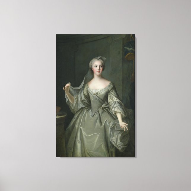 Madame Sophie de Frankrike som Vestal Virgin Canvastryck (Framsida)
