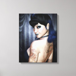 Madame Sophie Vampire Queen Wrapped Canvas Skriv u