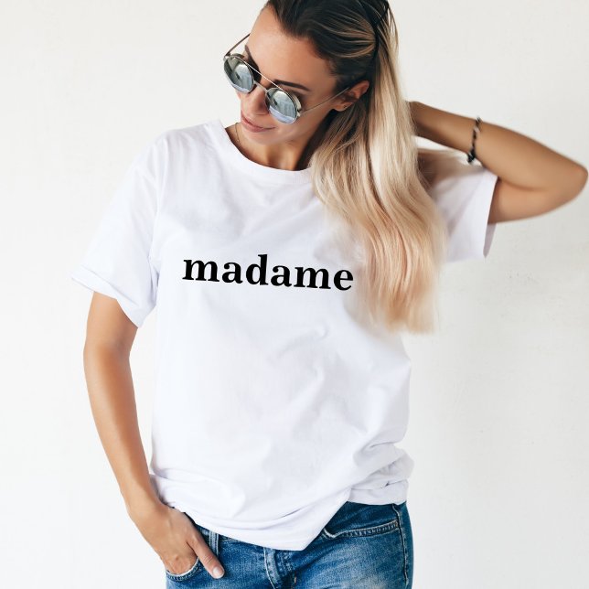 Madame T Shirt (madame bride t-shirt)