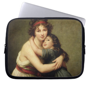 Madame Vigee-Lebrun och hennes dotter Laptop Fodral