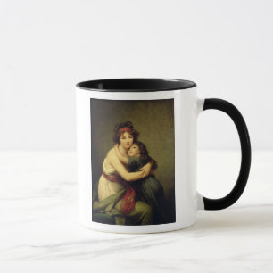 Madame Vigee-Lebrun och hennes dotter Mugg