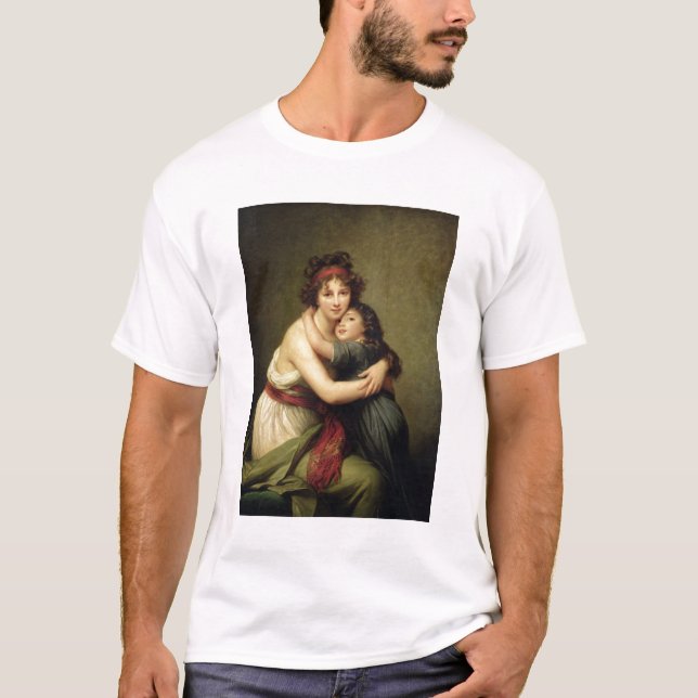 Madame Vigee-Lebrun och hennes dotter Tee (Framsida)