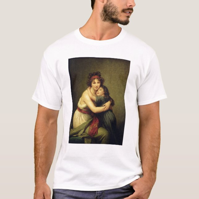 Madame Vigee-Lebrun och hennes dotter Tröja (Framsida)