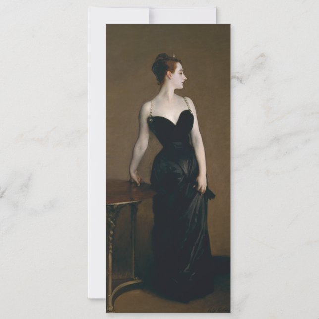 Madame X av John Singer Sargent (Framsida)