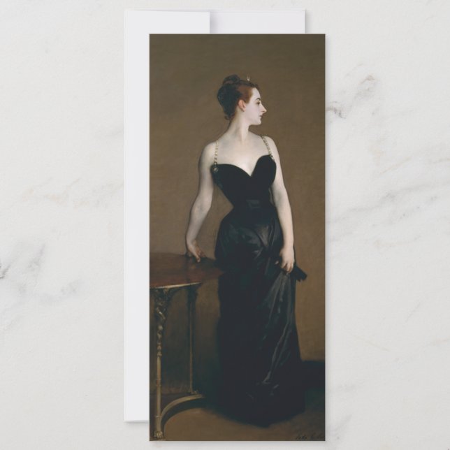Madame X av John Singer Sargent (Framsida)
